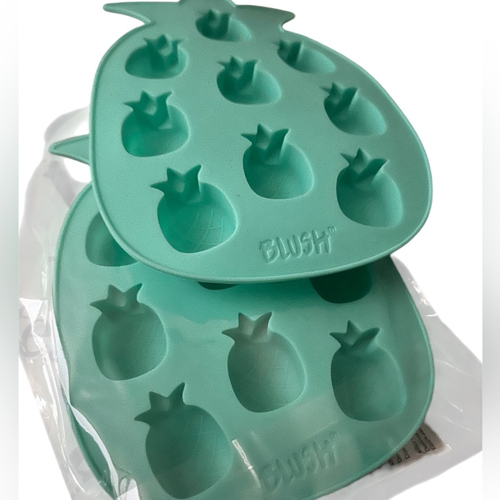 Blush Teal Pineapple Ice Mold